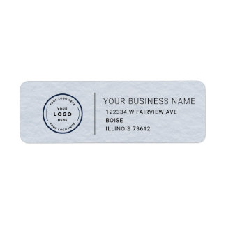 Etiqueta Elegant Custom Business Return Address Label