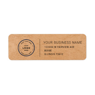 Etiqueta Elegant Custom Business Return Address Label