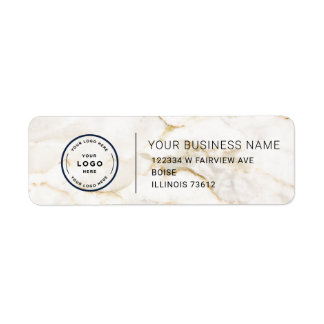 Etiqueta Elegant Custom Business Return Address Label