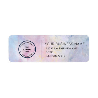 Etiqueta Elegant Custom Business Return Address Label