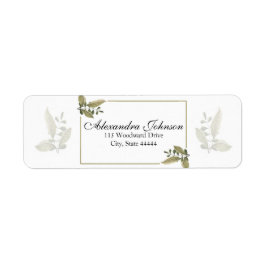 Etiqueta Elegant Minimalist Greenery Wedding