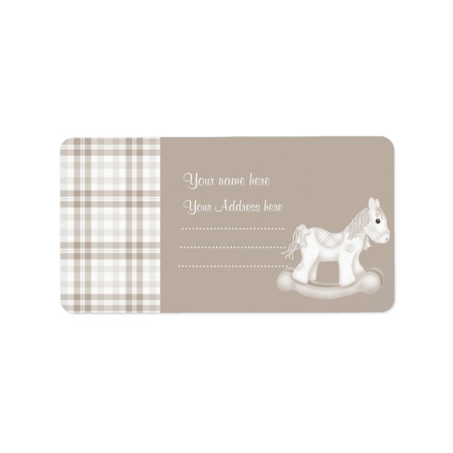 ETIQUETA ELEGANT &MODERN ADDRESS LABELS BY MUMSBUBSNGRUBS (Frente)
