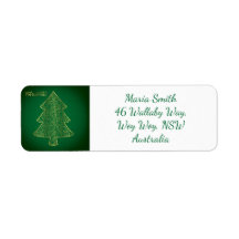 Elegante árbol de navidad