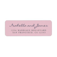 Elegante caligrafía Nombres Boda Dirección de devo