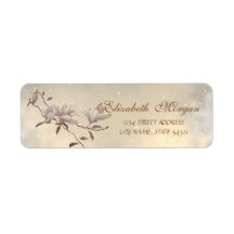 Elegante Chic Moderno Dirección Magnolia