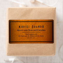 Elegante Compañía de Velas de Oro V4 Dirección de 