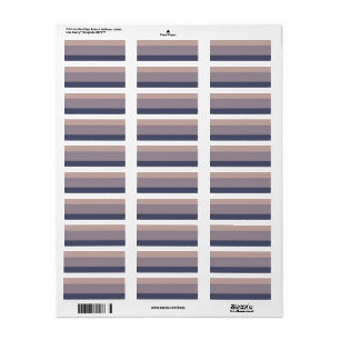 Etiqueta Elegante, contemporáneo, refinado y personalizable