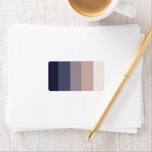 Etiqueta Elegante, contemporáneo, refinado y personalizable
