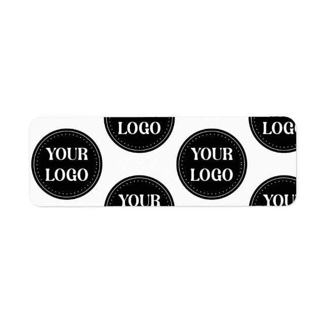 Etiqueta Elegante, contemporáneo, refinado y personalizable (Frente)