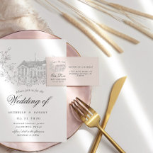 Elegante Destino Floral Guardar La Fecha