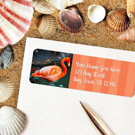 Etiqueta Elegante dirección de guión de personalizado de fo