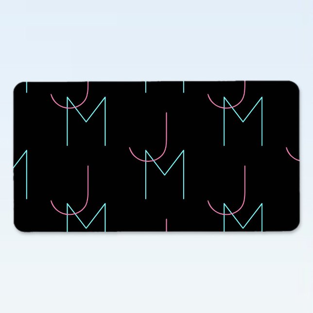 Etiqueta Elegante Editable Cualquiera De Las Dos Iniciales  (Subido por el creador)