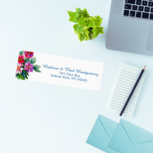 Elegante Floral Púrpura Rosa