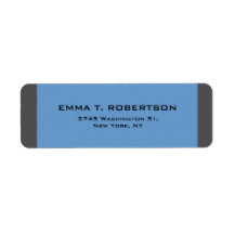 Elegante gris azul moderno Minimalista