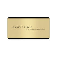 Elegante Minimalista Plata Profesional Oro Moderno