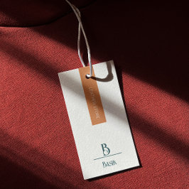 Etiqueta elegante moderna de caligrafía manuscrita