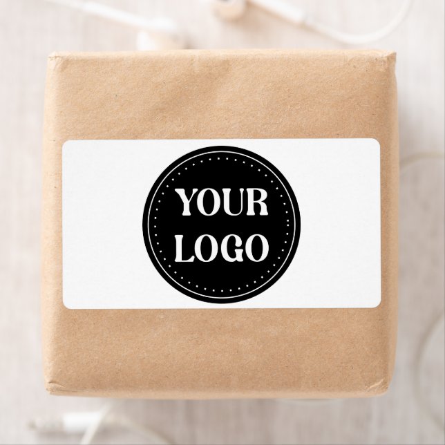 Etiqueta elegante, moderno, refinado y editable. (In situ)