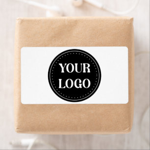 Etiqueta elegante, moderno, refinado y editable.