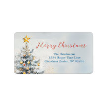 Elegante vintage de árbol de Navidad