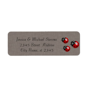 Etiqueta Elegante y elegante ropa de cama boda