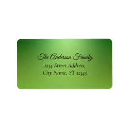 Etiqueta Elegantes Navidades Fiesta moderno