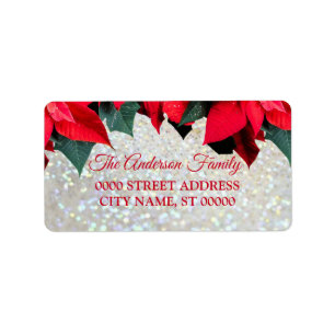 Etiqueta Elegantes Navidades Viernes Rojas