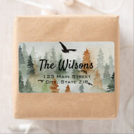 Etiqueta Embarcadero de los bosques de niebla