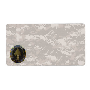Etiqueta Emblema de USSOCOM