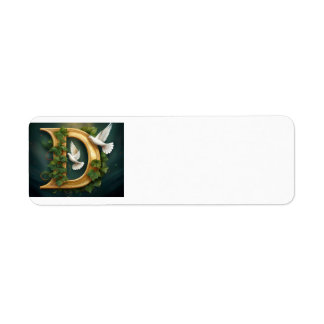 Etiqueta Emblemador dorado D