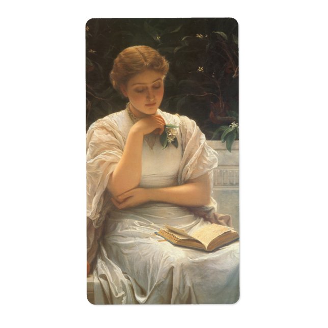 Etiqueta En la Orangería de Charles Edward Perugini (Frente)