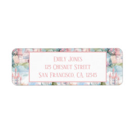 Etiqueta Encantador Paisaje del Castillo - Dirección de ret