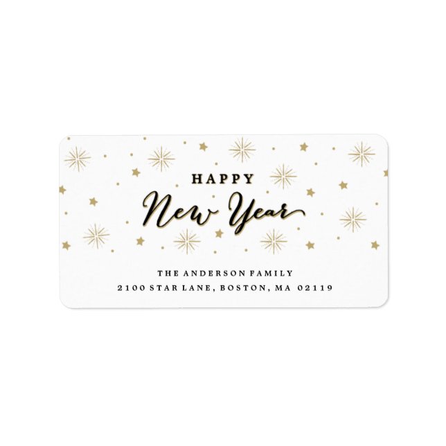 Etiqueta Encender la festividad del cielo (Frente)