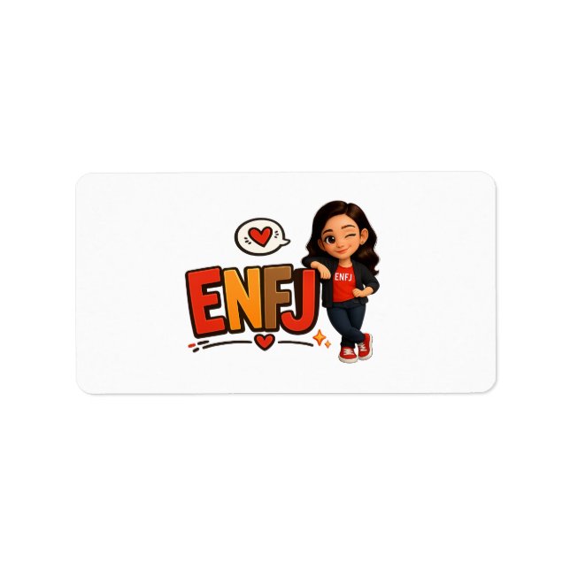 ETIQUETA ENFJ (Frente)