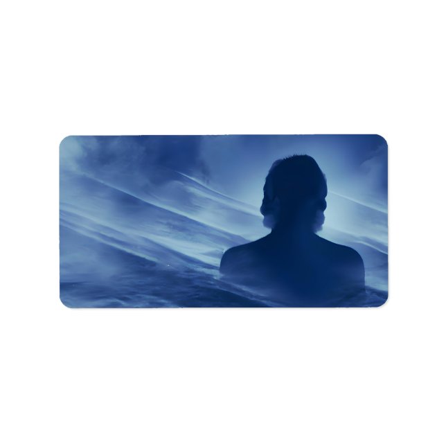 Etiqueta Enfrentarlo solo (Frente)