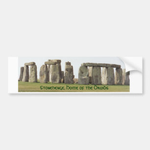 Etiqueta engomada de parachoques Stonehenge, hogar