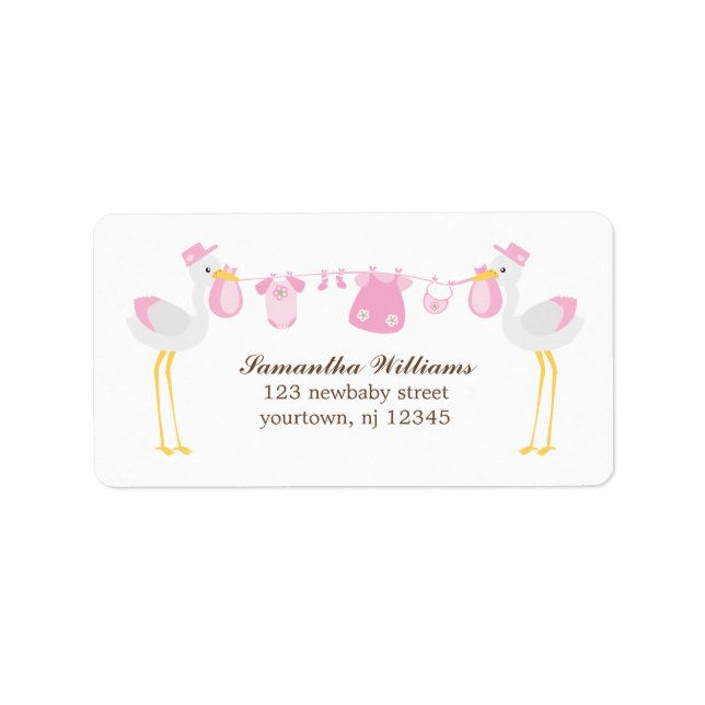 Etiqueta Entrega especial {rosa} (Frente)