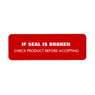 Etiqueta Envío amonestador