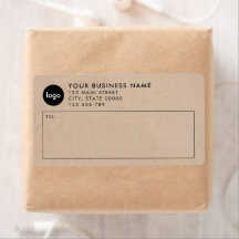 Envío del logotipo comercial moderno Minimalista d