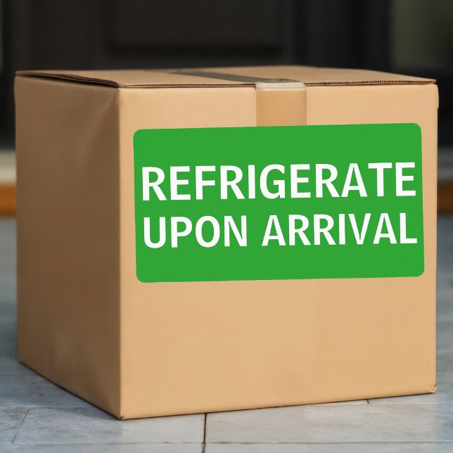 Etiqueta Envío Refrigerar Al Llegar (Subido por el creador)