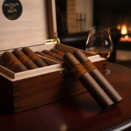 Etiqueta Envoltura de cigarro personalizada para despedida 