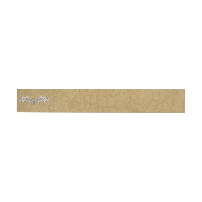 Etiqueta Envolvente De Dirección Alas beige (Individual)