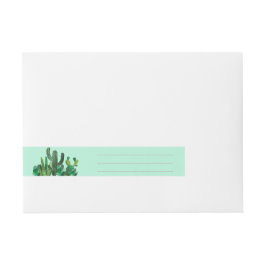 Etiqueta Envolvente De Dirección Cactus, Suculentos, Desde, Crafty,