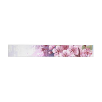 Sakura Rosa sobre fondo de pintura