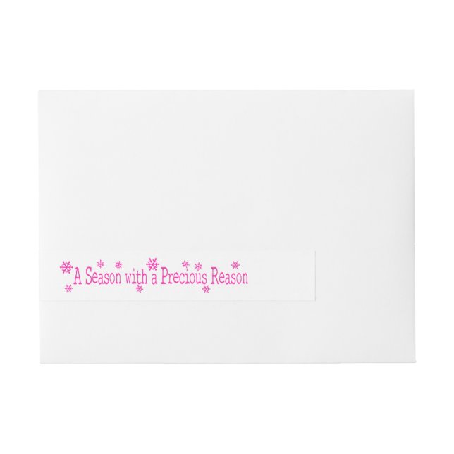 Etiqueta Envolvente De Dirección Una estación con una razón precisa (Anverso)