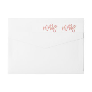 Etiqueta envuelta del feliz falso día de fiesta