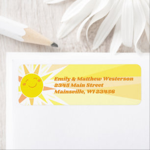 Etiqueta Eres mi Baby Shower Sunshine