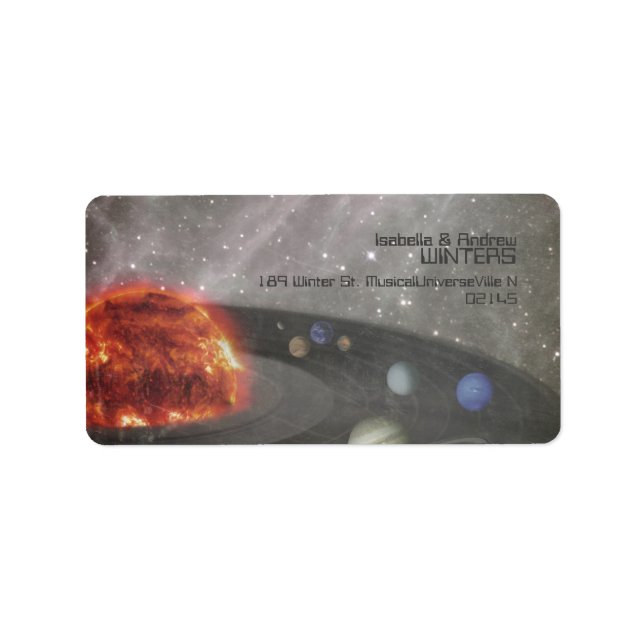 Etiqueta Es un universo musical (Frente)