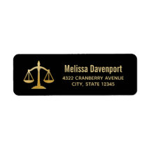 Escalas doradas del diseño del tema del derecho de