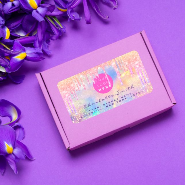 Etiqueta Escolar Logotipo de Tienda en Línea de Un (Subido por el creador)