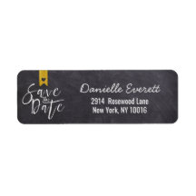 Escrito A Mano Rústico Guardar La Dirección Del Sc